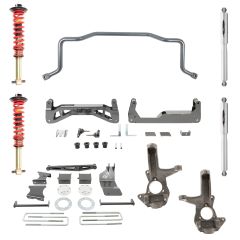 BELLTECH LIFT KIT 2007-2016 Silverado / Sierra 1500 4wd (Ext & Crew Cab) 7"-9" Lift w/ Front Coilovers & Sway Bar