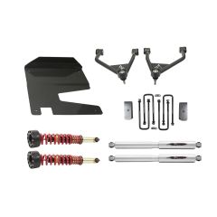 BELLTECH LIFT KIT 2019-2021 Silverado / Sierra 4wd 4" Lift w/ Front Coilovers